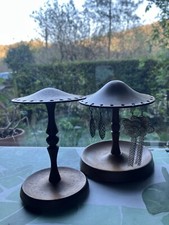 Pair wooden earring for sale  NEWPORT
