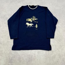 Vintage sweatshirt embroidered for sale  SUNDERLAND