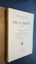 Annali agricoltura 1905 usato  Siracusa