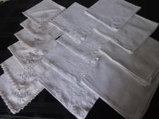 Joblot vintage napkins for sale  DUDLEY
