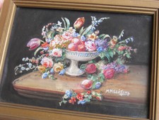 Xix watercolor miniature d'occasion  Expédié en Belgium