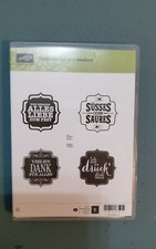 Stampinup stempelset raritäte gebraucht kaufen  Aschaffenburg