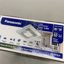Panasonic LED WhisperThin DC Pick-A-Flow 80-100 CFM - Branco (RG-T810LA) comprar usado  Enviando para Brazil