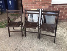 Wooden slatted folding for sale  CAMBRIDGE