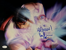 Foto firmada por Kyle Hebert Ryu Street Fighter autógrafo juegos 11x14 certificado de autenticidad JSA 775 segunda mano  Embacar hacia Argentina