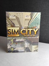 Sim City 3000 Gate-Fold Big Box PC CD-ROM Maxis 1999 Windows RARO, usado comprar usado  Enviando para Brazil