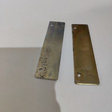 Metal plates support for sale  LONDON