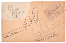 Manfred mann signed for sale  Williamsburg