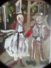 Peinture huile toile d'occasion  Toulon-