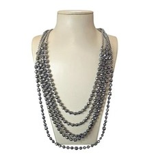 Women gunmetal beaded for sale  Lyndhurst