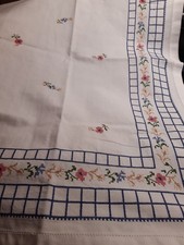 Tischdecke mitteldecke baumwol gebraucht kaufen  Siegen