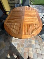 Tavolo giardino legno usato  Olgiate Molgora