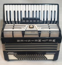 Acordeão WELTMEISTER AMIGO 80 baixo piano excelente, usado comprar usado  Enviando para Brazil