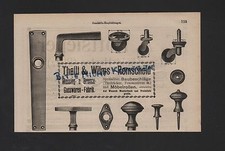 Remscheid werbung 1909 gebraucht kaufen  Leipzig