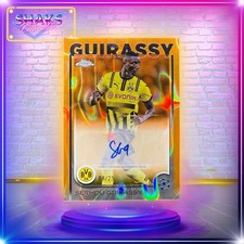 Topps chrome uefa d'occasion  Ormesson-sur-Marne