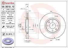 Brembo 09961910 coppia usato  Torino