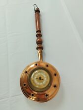 Copper barometer villedieu d'occasion  Expédié en Belgium