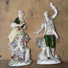 Sitzendorf porcelain figures for sale  PERTH
