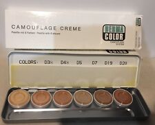 Paleta de creme camuflado Kryolan Dermacolor 6 cores escolha D H M S D1W-D6W 71007 comprar usado  Enviando para Brazil