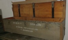 Cassa militare legno usato  Macerata