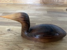 Handcarved wooden bird for sale  GLASGOW