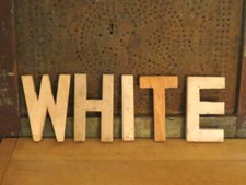 Wooden letters spelling for sale  Columbia