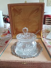 Zuccheriera vintage cristallo usato  Collesalvetti