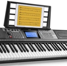 Donner DEK-610s 61 teclas teclado eletrônico piano iniciante sintetizador preto, órgão comprar usado  Enviando para Brazil