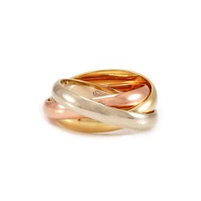 Tricolor ring gelbgold gebraucht kaufen  Berlin