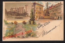 Ak0781 cartolina epoca usato  Milano