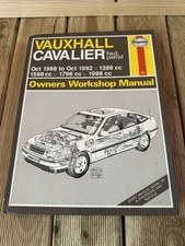 Vauxhall cavalier haynes for sale  SOUTHAMPTON