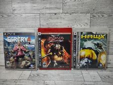 Lote de 3 - Jogos de PS3: HAWX, FAR CRY 4, Ninja Garden Sigma comprar usado  Enviando para Brazil