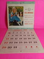 1961 calendar rusterberg for sale  Streator