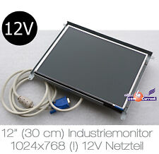 30.5cm 12" DISPLAY MONITOR 1024x768 INDUSTRY FORMAT 4:3 MONITOR 12VOLT PS M70 comprar usado  Enviando para Brazil