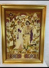 Crewel embroidered art for sale  Owensville
