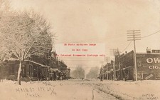 Usado, MI, Ithaca, Michigan, RPPC, Main Street, Seção de Negócios, Foto Wagner comprar usado  Enviando para Brazil