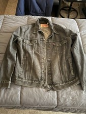 Levis jeansjacke schwarz gebraucht kaufen  Neureichenau