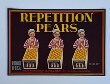 Repetition pears original for sale  Blaine