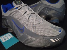 Usado, 2006 OG NIKE SHOX TURBO III 3 PRATA CINZA LEGAL AZUL PRETO R4 NZ 312623-001 11.5 comprar usado  Enviando para Brazil
