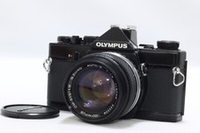 【Quase em perfeito estado CLA'd】Olympus OM-1 câmera de filme SLR preta com lente 50mm F1.4-#5213 comprar usado  Enviando para Brazil