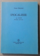 Ipocalisse. sonetti nanni usato  Roma