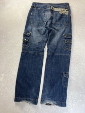 Jeans japonês vintage Diesel Y2K multibolsos carga grande logotipo, usado comprar usado  Enviando para Brazil