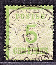Timbre 1870 alsace d'occasion  La Brède