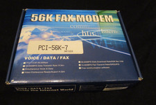 MODEM FAX VINTAGE DE 2002 - 56K COM FAX TALK CTR21 CD - CAIXA ABERTA comprar usado  Enviando para Brazil