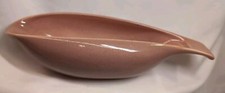 Russel Wright Steubenville American Modern Coral Gravy Boat Prato Vintage MCM EUA, usado comprar usado  Enviando para Brazil