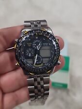 Citizen Blue Angels JN0040-58L Navihawk Worldtime com Blue Angel - Sem bateria  comprar usado  Enviando para Brazil