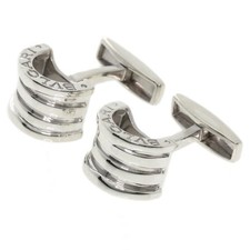 Bvlgari cufflinks silver for sale  UK