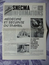 Snecma information 237 d'occasion  Expédié en Belgium