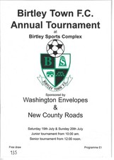 Birtley town tournament for sale  GATESHEAD