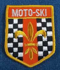 Usado, NOS 70s Original Vintage MOTO SKI 3.5" Patch Snowmobile Trenó Grand Prix Mirage comprar usado  Enviando para Brazil